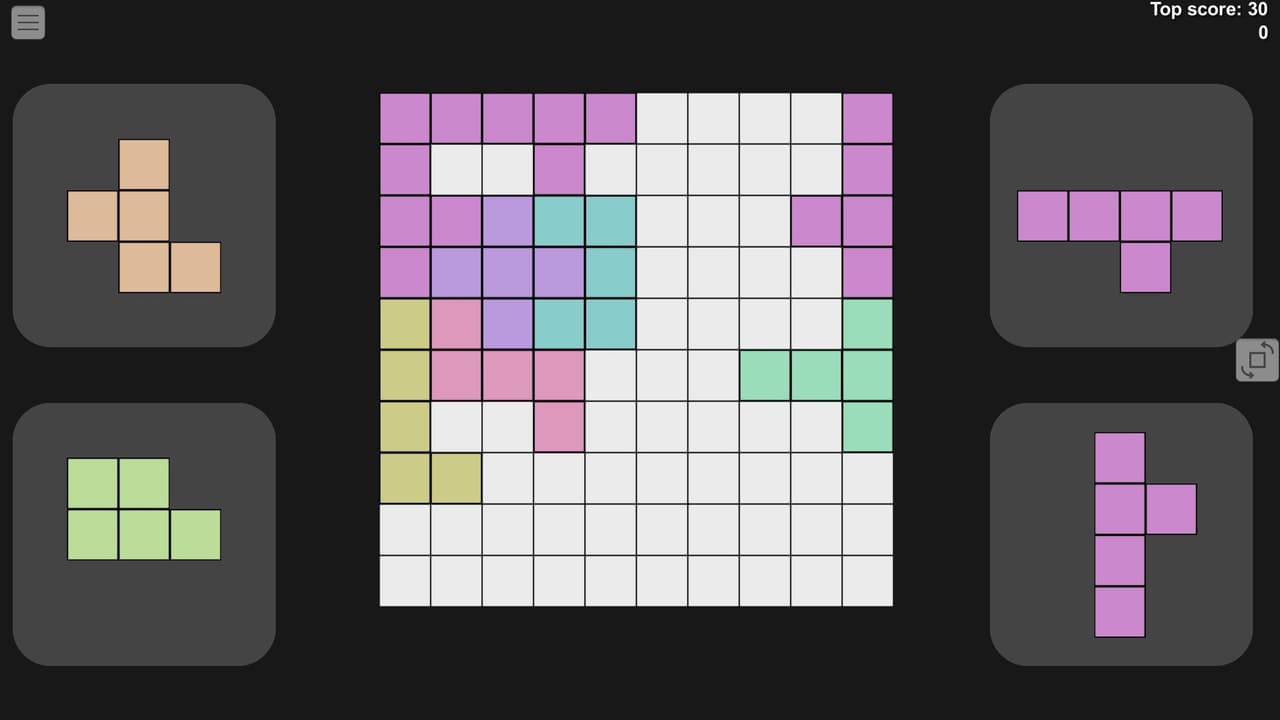 Pentominos (Roman E. Gerkin) screenshot 2