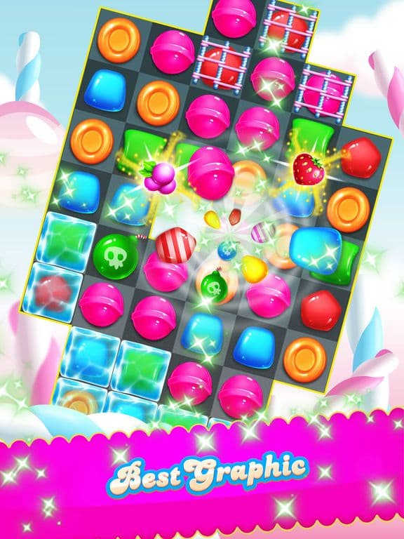 Candy Sweet - New best match 3 puzzle screenshot 4