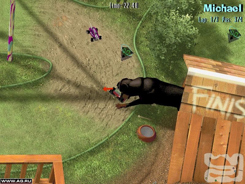 3-D Ultra Radio Control Racers screenshot 2
