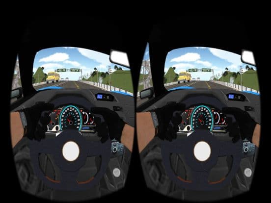 Driving in Car VR screenshot 2