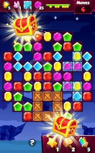 Jewels Classic - Match Three Game screenshot 4