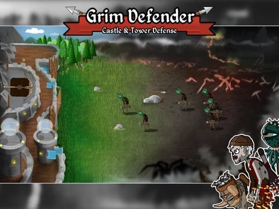 Grim Defender: Castle Defense screenshot 2