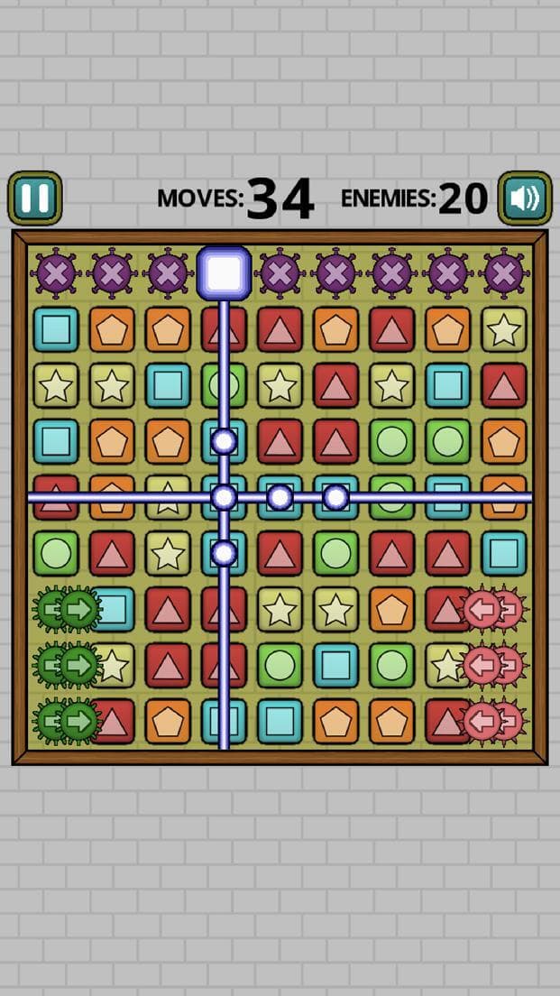 Replicate War - a match 3 blocks game screenshot 2