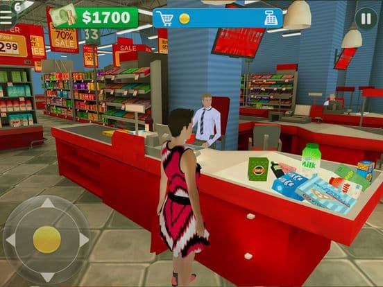 Girl shopping mall simulator screenshot 3