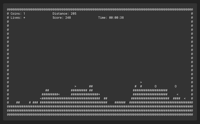 TXT-Arcade Jump & Run screenshot 3