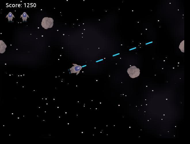 Asteroids (itch) (galman33) screenshot 3