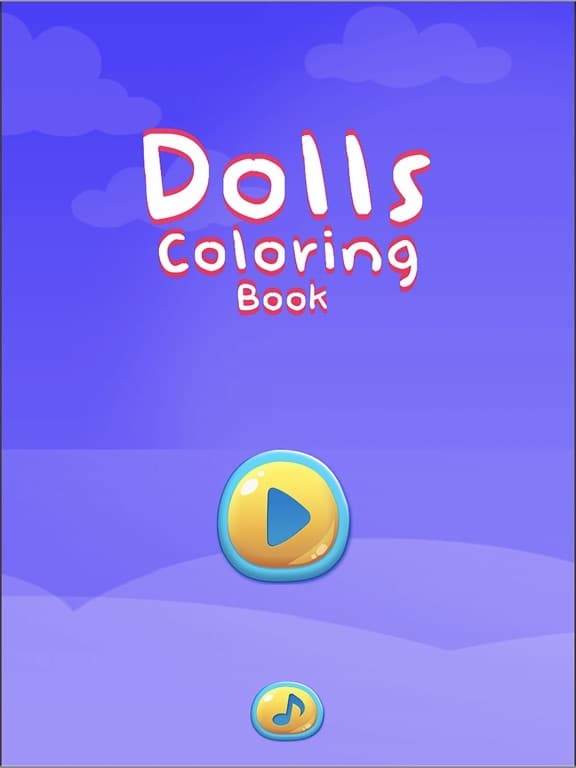 Dolls Coloring Book screenshot 2