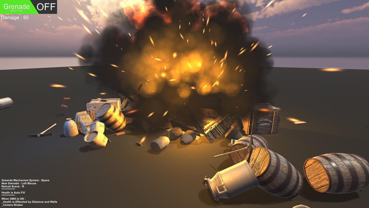 Grenade Mechanism System screenshot 2