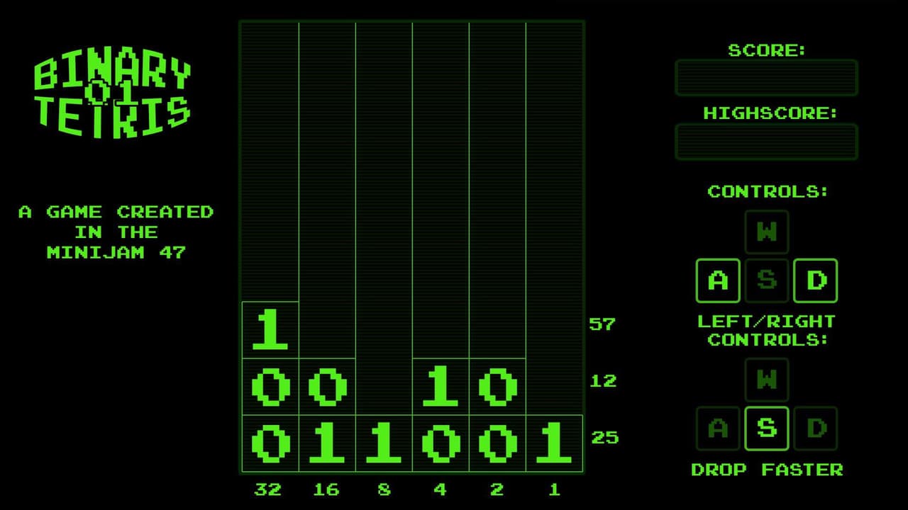 Binary Tetris