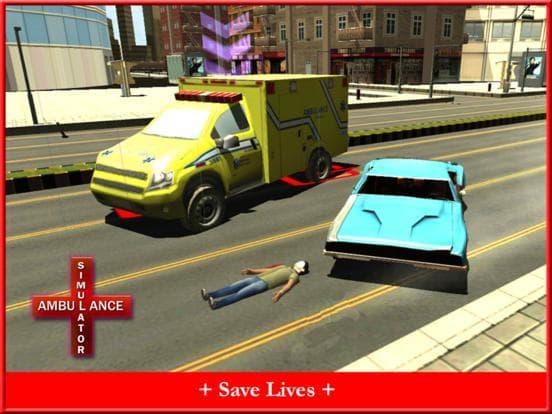Ambulance Simulator 3D: City Emergency Rescue Driving screenshot 3