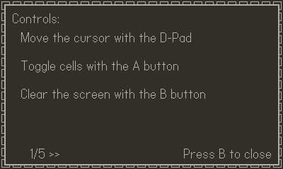 Conways Game Of Life (Ghost_Drift) screenshot 4