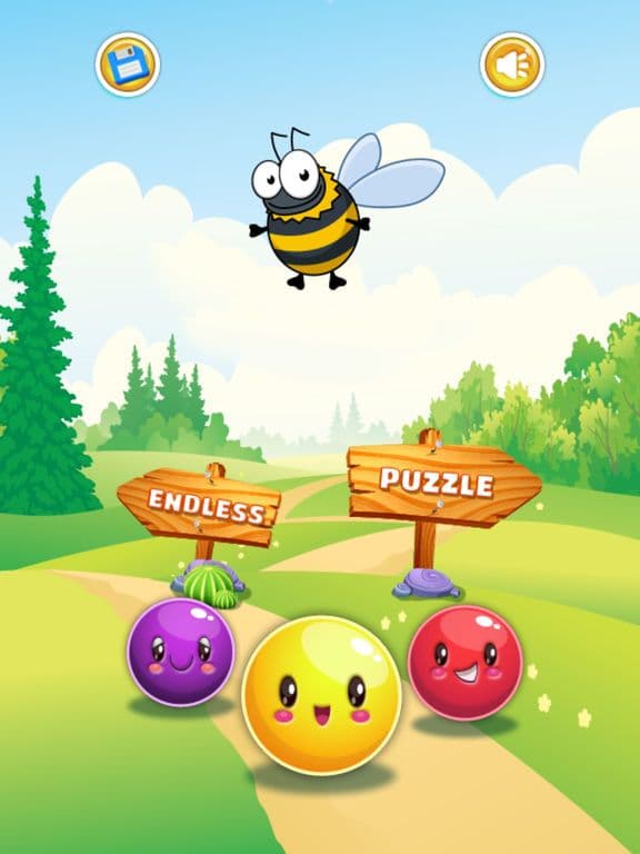 Bumble Bee Bubble - PRO - summer baloon pop adventure screenshot 2