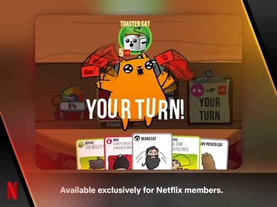 NETFLIX Exploding Kittens screenshot 2