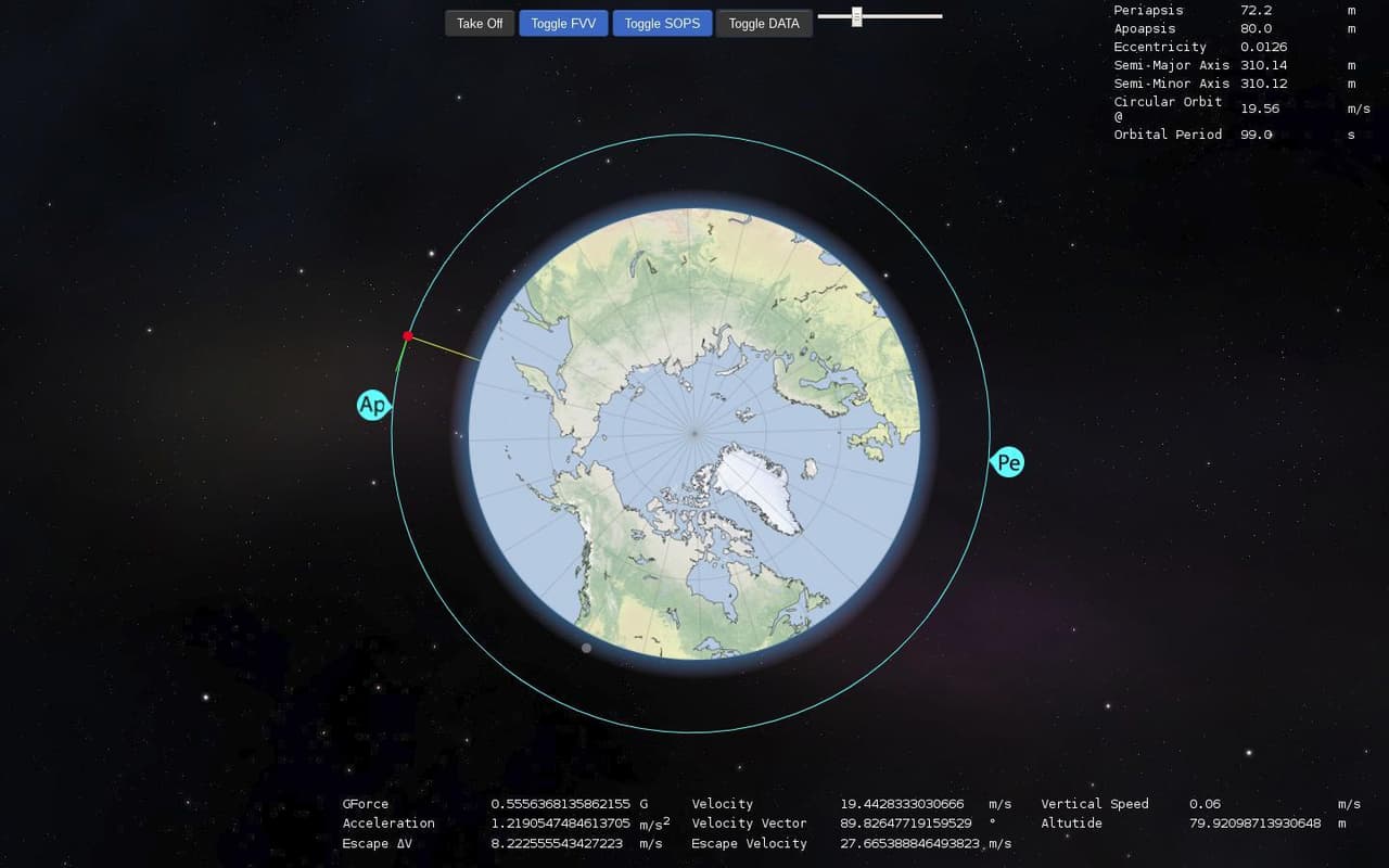 SimOrbit screenshot 3