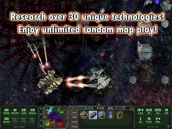 Land Air Sea Warfare HD RTS screenshot 5