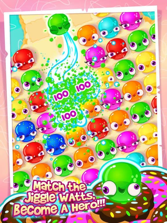 JIGGLE WATTS -JELLY MATCH GAME screenshot 3