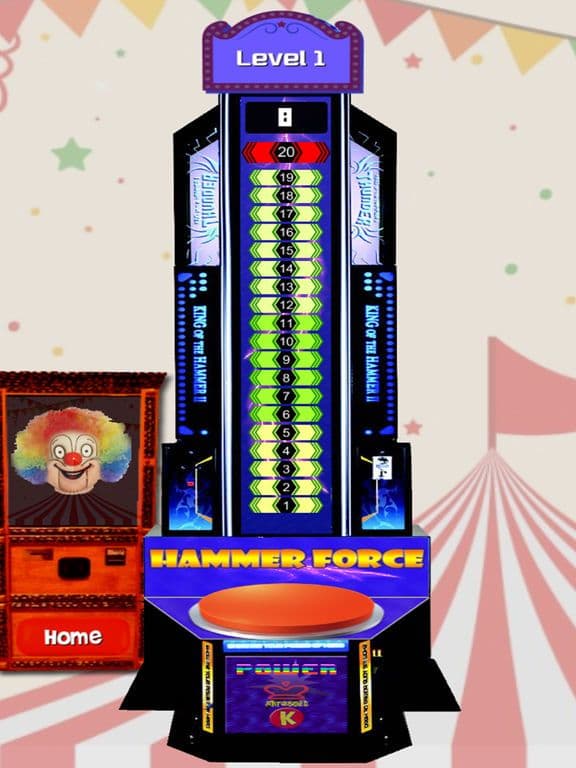 Hammer carnival button clicker screenshot 2