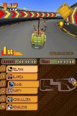 Madagascar Kartz (DS) screenshot 2