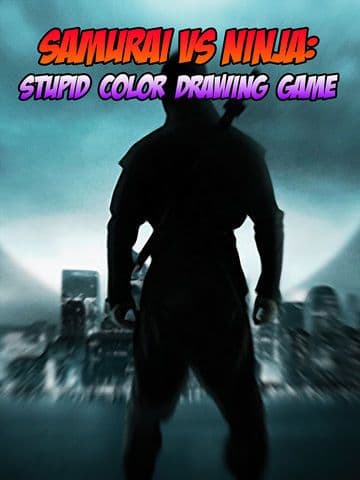Samurais vs Ninja: Stupid Color Drawing Game screenshot 2