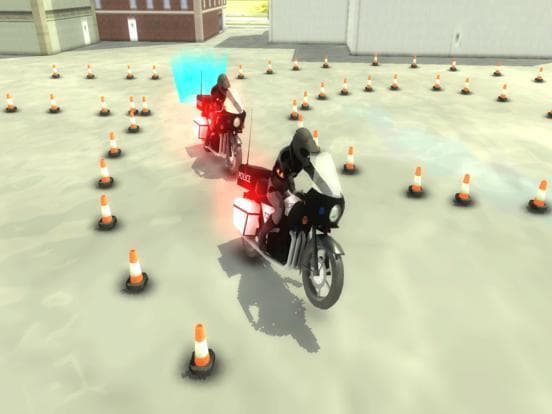 Police Motorcycle Training: 911 School Academy screenshot 2