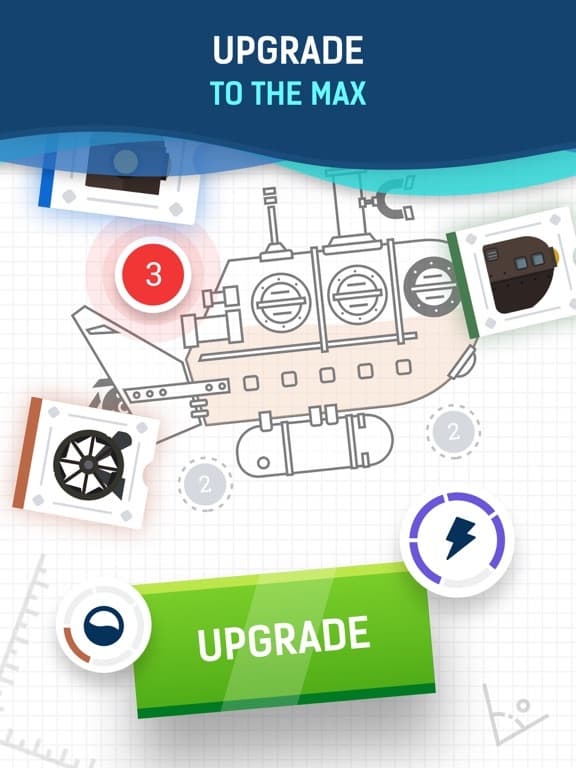 Idle Submarine: Raft to Boat screenshot 3