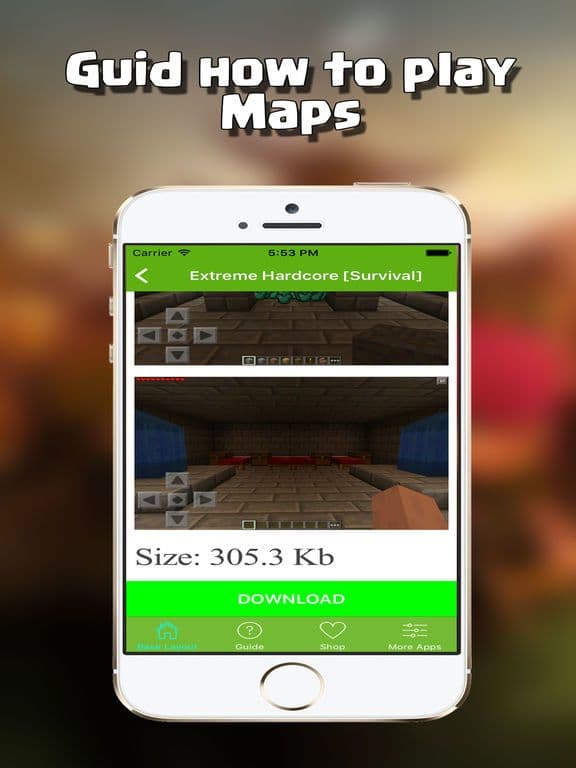Free Maps for Minecraft PE - Pocket Edition Pro