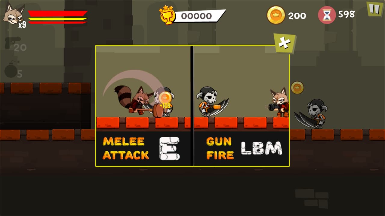 Combat Raccoon screenshot 2