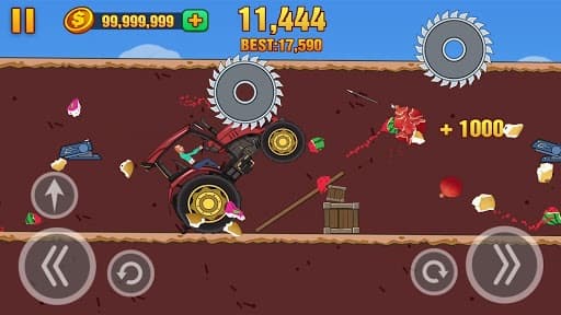 Hill Dismount - Smash the Fruits screenshot 5
