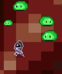 Shadowy assassin girl, early build screenshot 3