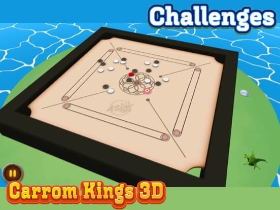 Carrom Kings 3D screenshot 2