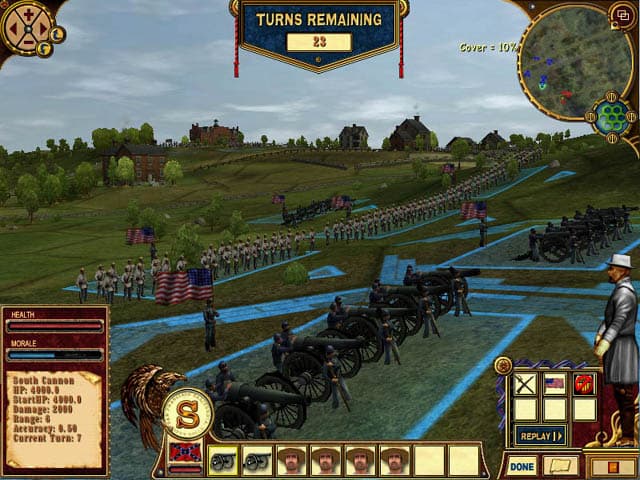 American Civil War: Gettysburg screenshot 2