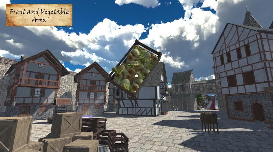 Medieval Market_VR Project screenshot 5