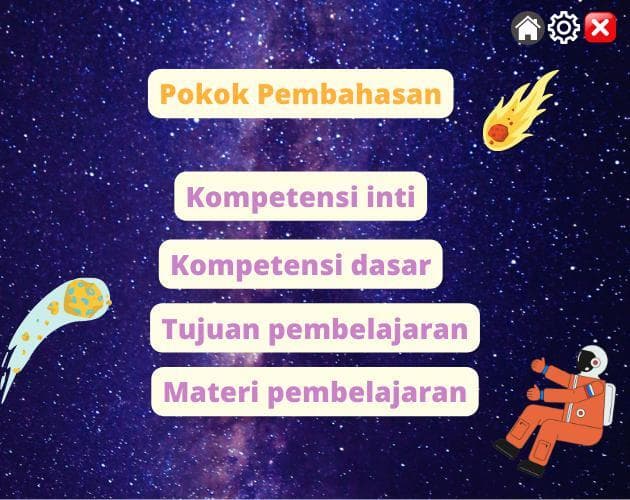 GAME EDUKASI TATA SURYA SMP screenshot 3