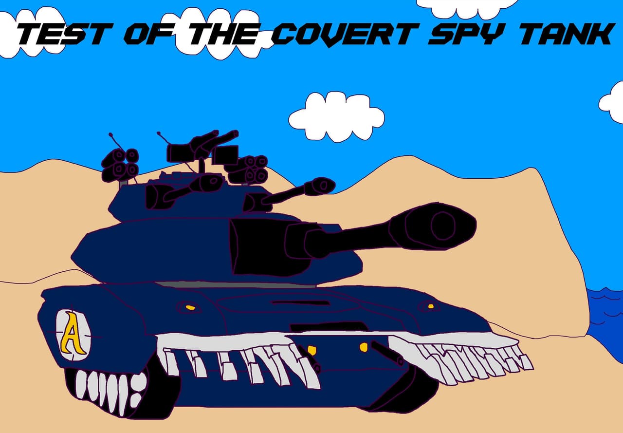 Test of the Covert Spy Tank