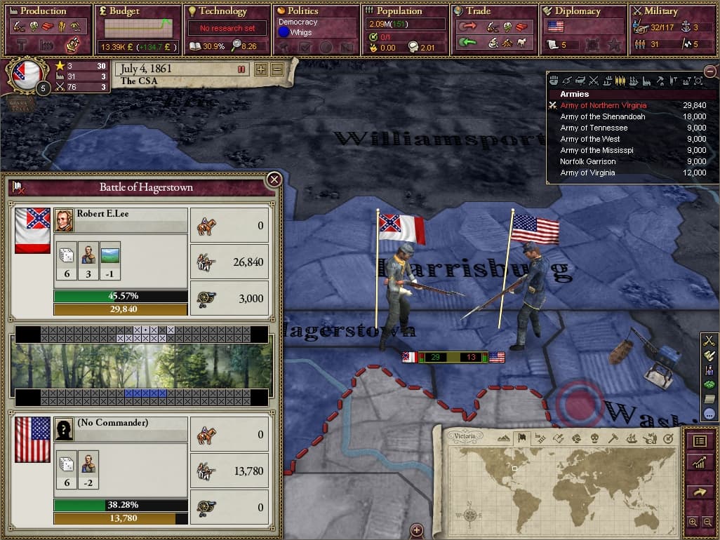 Victoria II: A House Divided screenshot 4