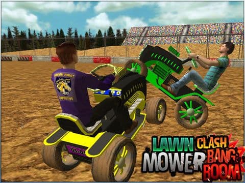 Lawn Mower Clash Bang Boom screenshot 5