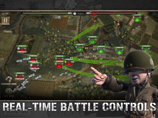 Armored Warriors - WWII RTS screenshot 3