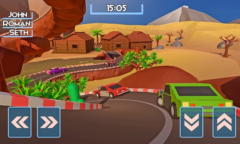 Mini Car Race 3D screenshot 2