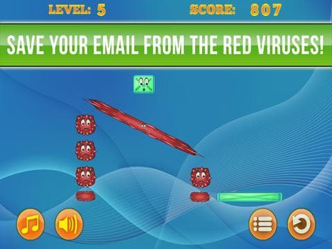 Mailbox Mania - Rescue Your Email From The Viruses In The Cloud - Free Puzzle Game screenshot 4