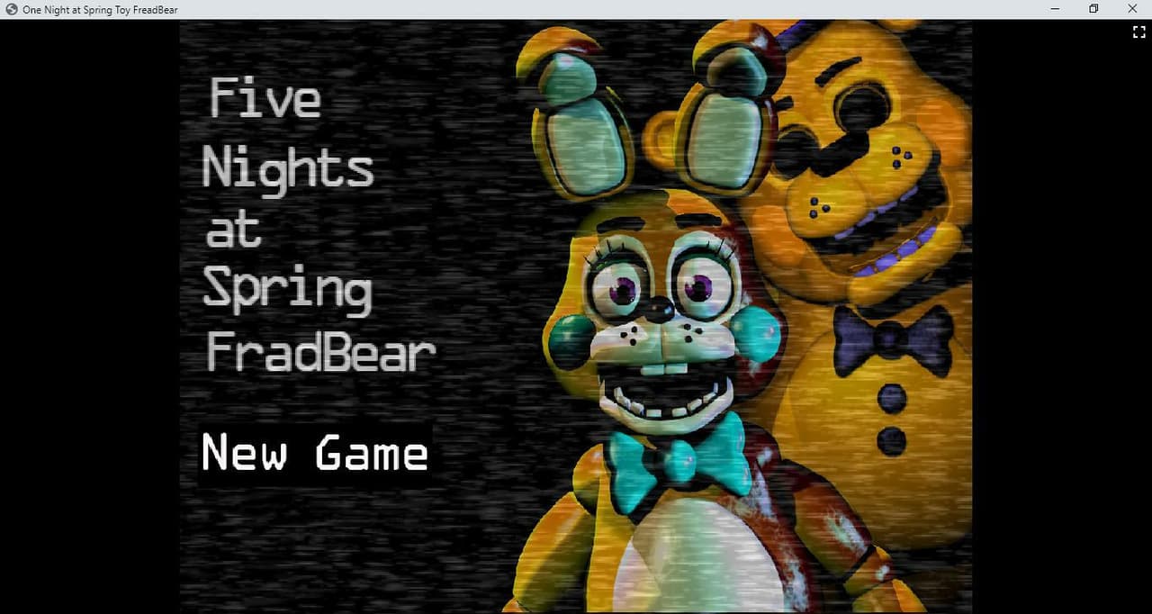 One Night at Spring Toy Freadbear screenshot 2