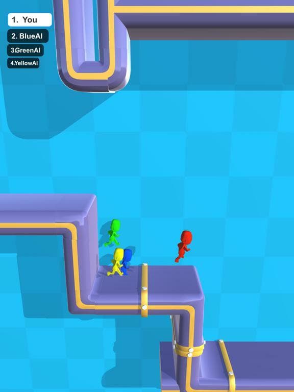 Color Man Race - Parkour Flip screenshot 2