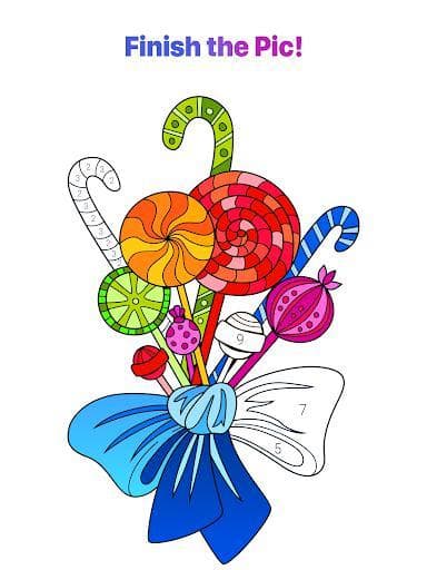 Color by Number – New Coloring Book