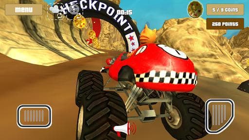 Cat Race Car Extreme Driving screenshot 4