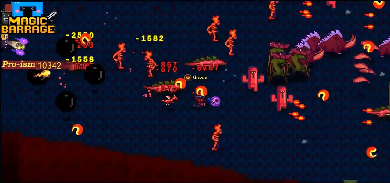 Magic Barrage - Bitferno screenshot 4