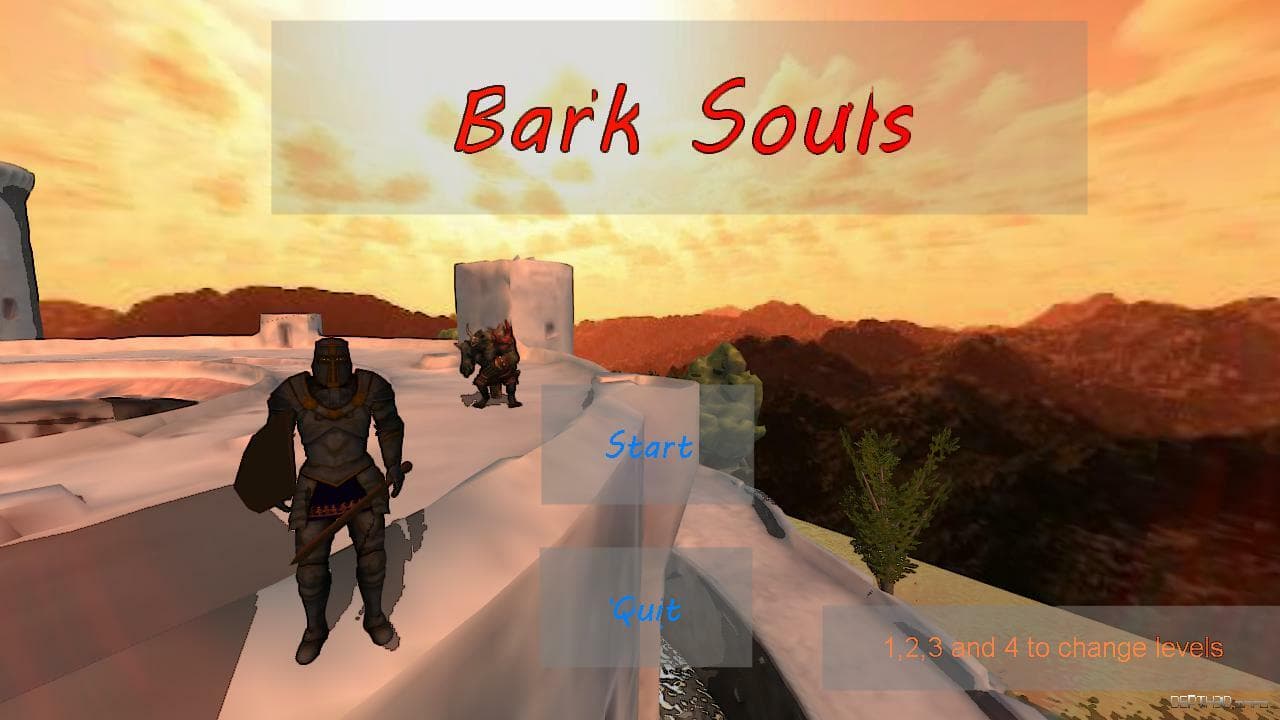 Bark souls - Dark souls demake screenshot 2