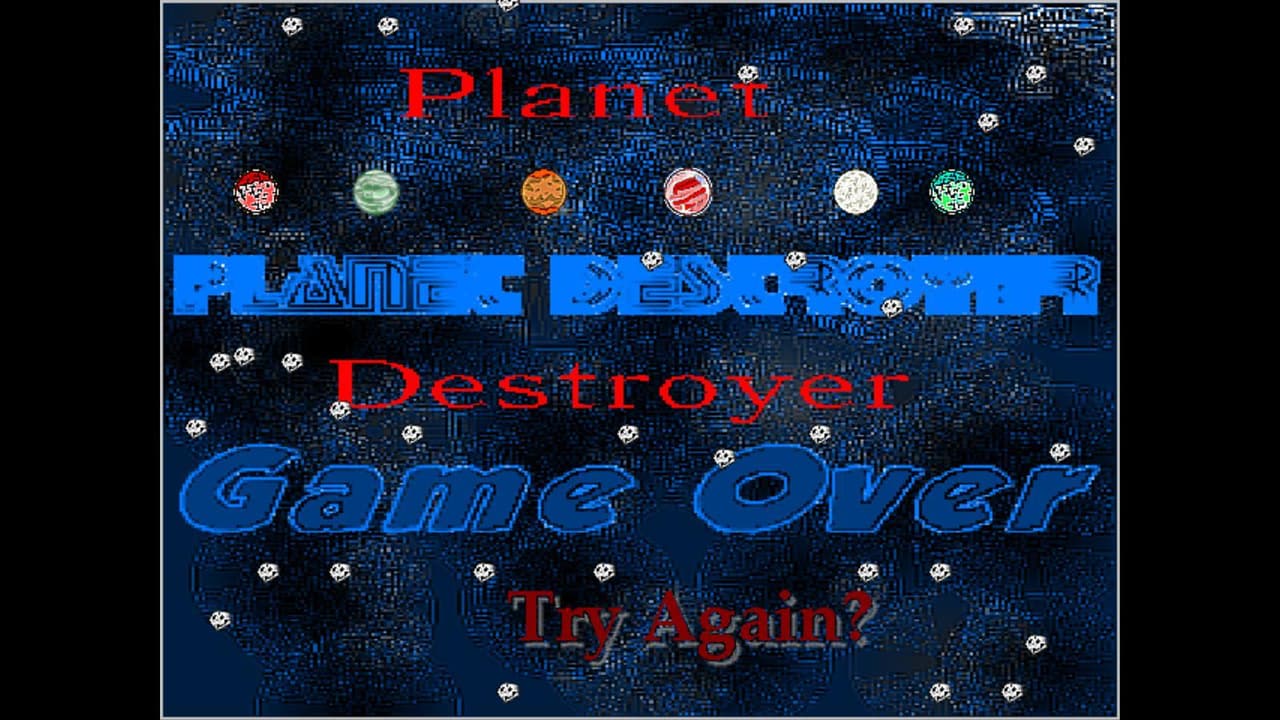 Planet Destroyer (Guillermo Gee) screenshot 3