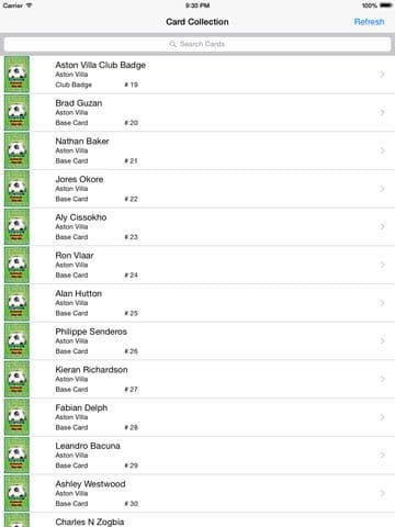 Match Attack 14/15 Card Collection Organiser for Match Attax Cards screenshot 2