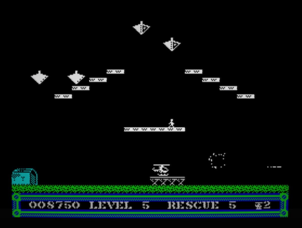 Chopper Defence - ZX Spectrum homebrew screenshot 2