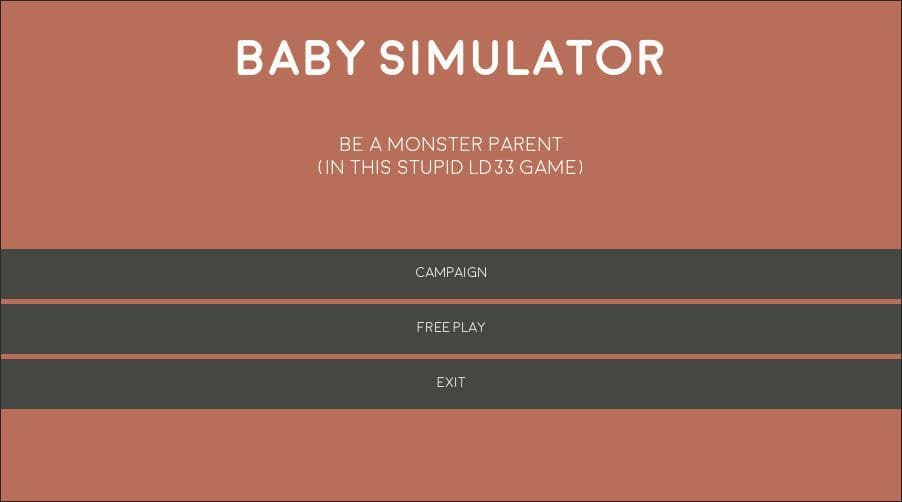 LD33 Baby Simulator screenshot 2
