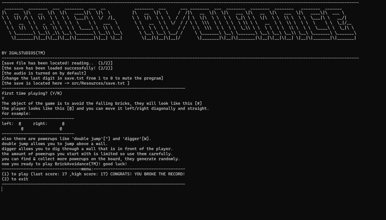 BrickAvoidance screenshot 2